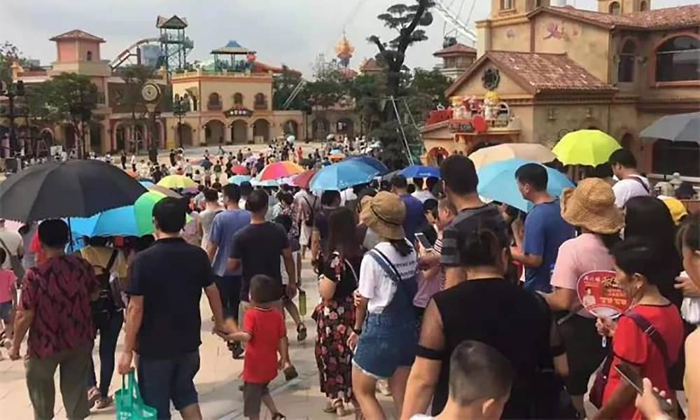 jinnianhui今年会游乐参与打造的欢乐海岸PLUS三天迎客超16万人！