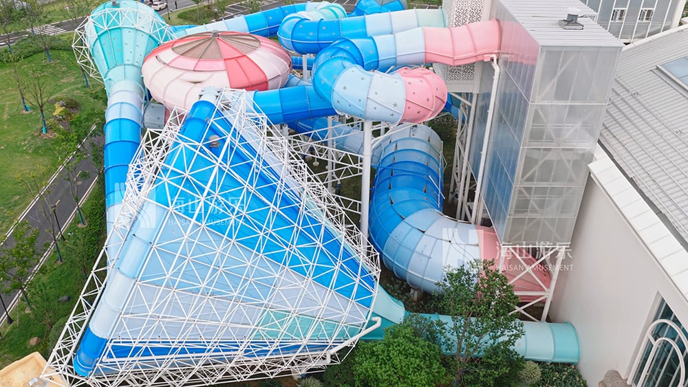 打破季节边界，定义全季狂欢｜超级魔法时空组合滑道，引领水乐园新纪元